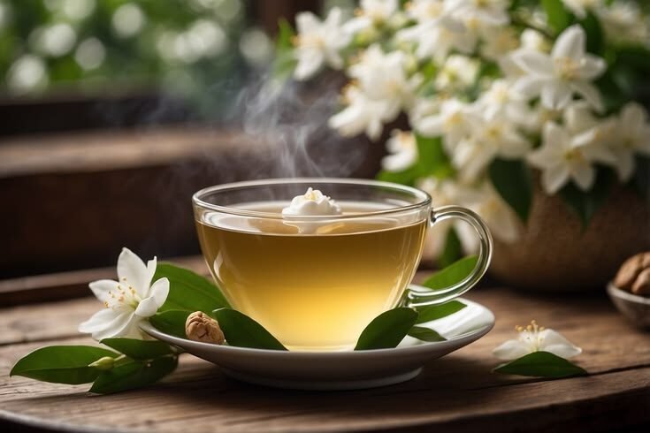 Discover the soothing benefits of jasmine tea…